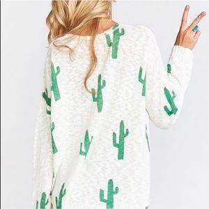 Show me your Mumu Cactus Varsity Sweater